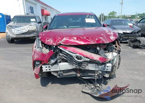 2023 Toyota Highlander Platinum from USA, damaged, VIN 5TDKDRAH0PS037708